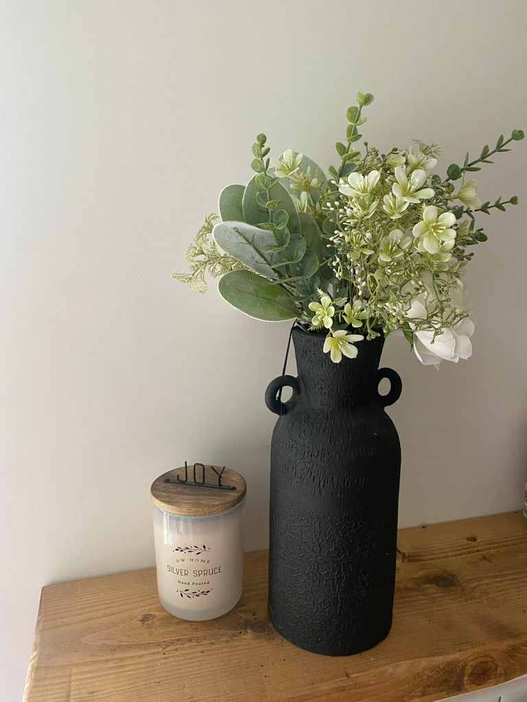 Black stoneware Vase
