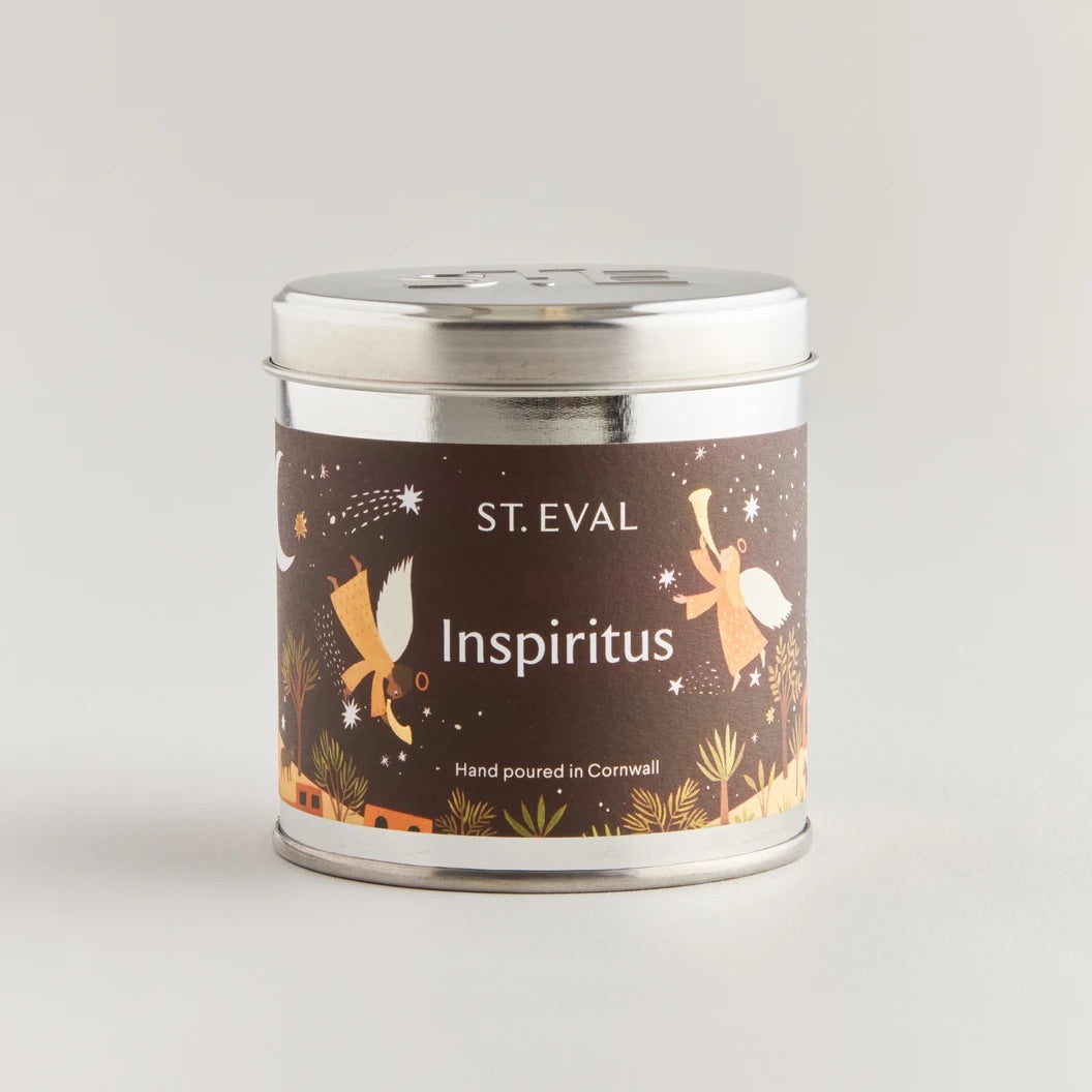 St Eval Christmas Candle Tins