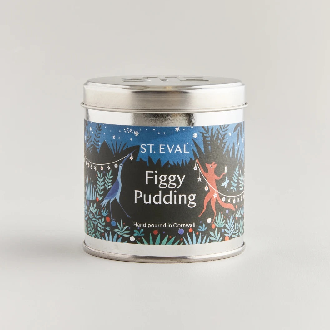St Eval Christmas Candle Tins