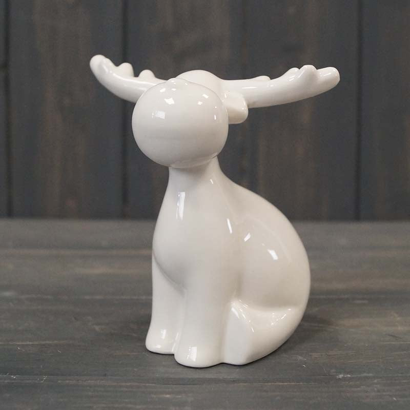 Cupid the Sitting  Reindeer