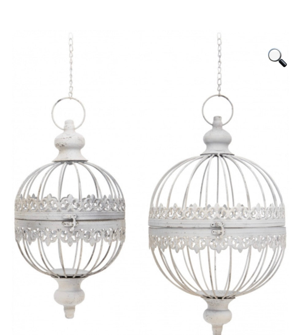 Floral Orb Planters