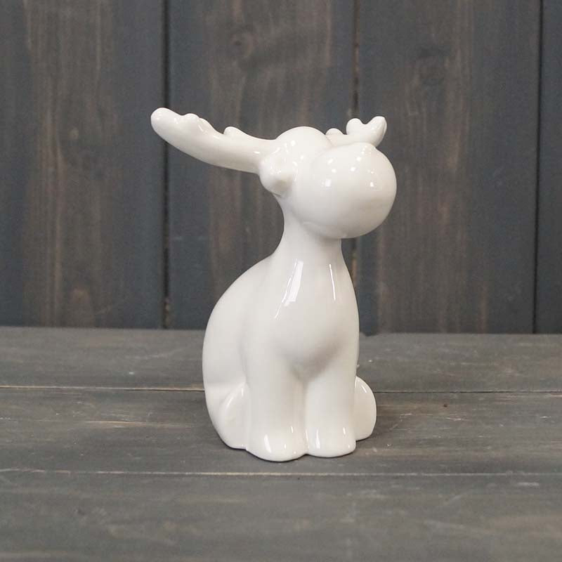Cupid the Sitting  Reindeer
