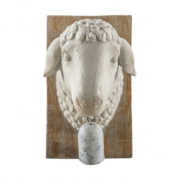 Farmyard Animal Bust with Bell