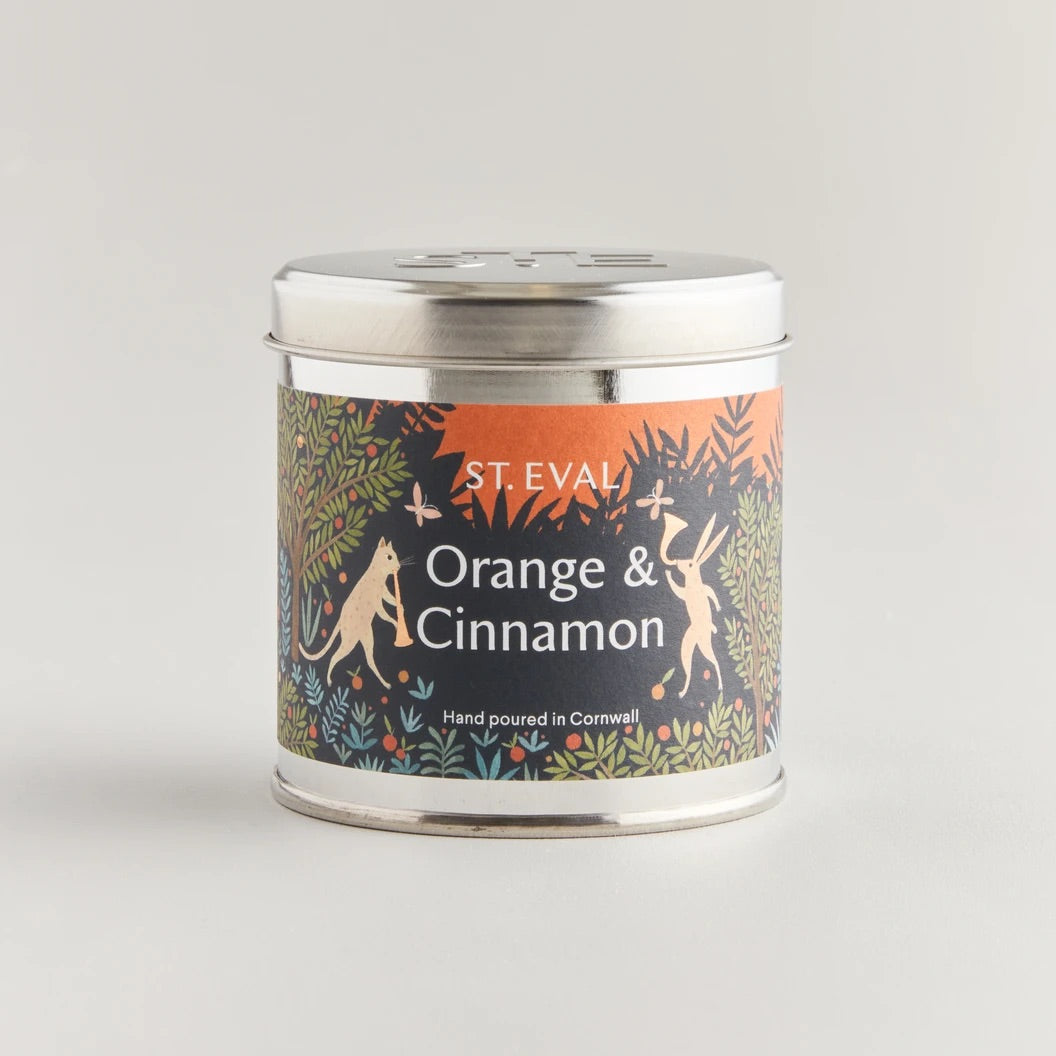 St Eval Christmas Candle Tins