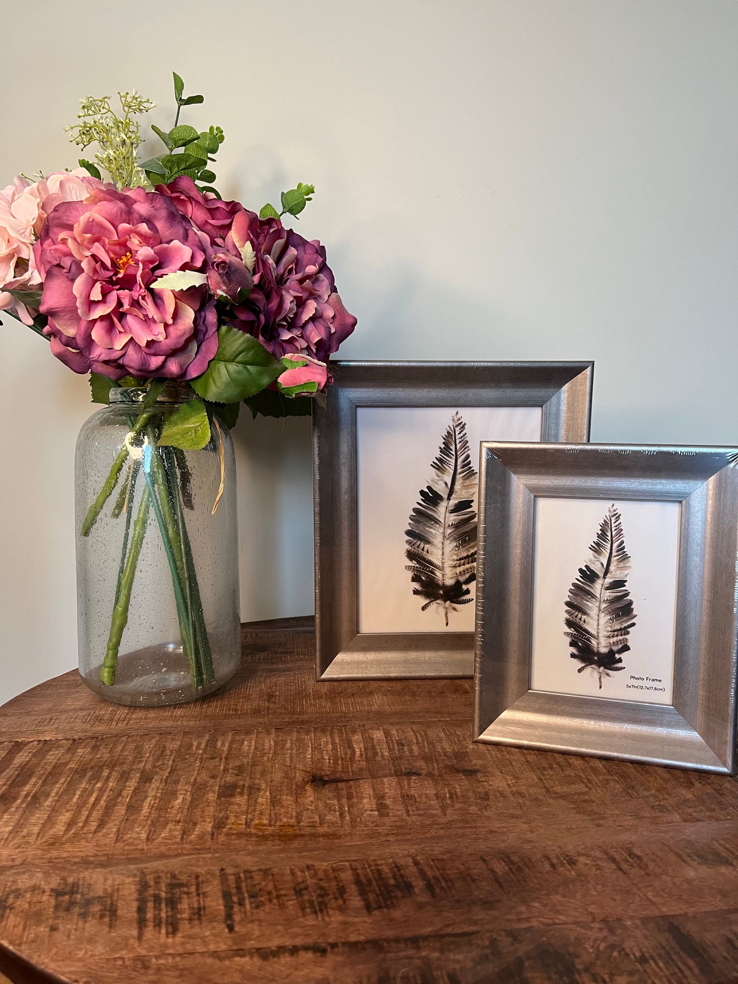 Glass vase bubble effect