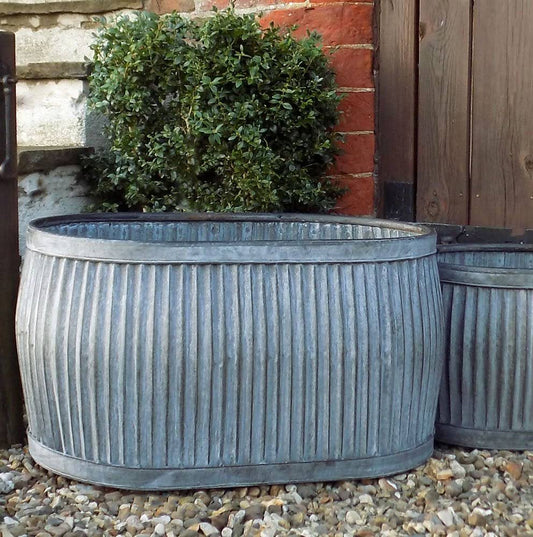 Oval Metal Dolly tub