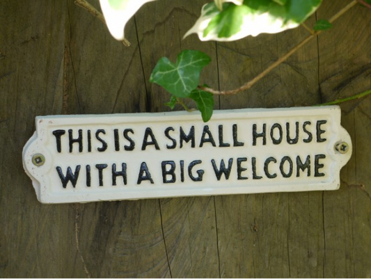 Small House Plaque