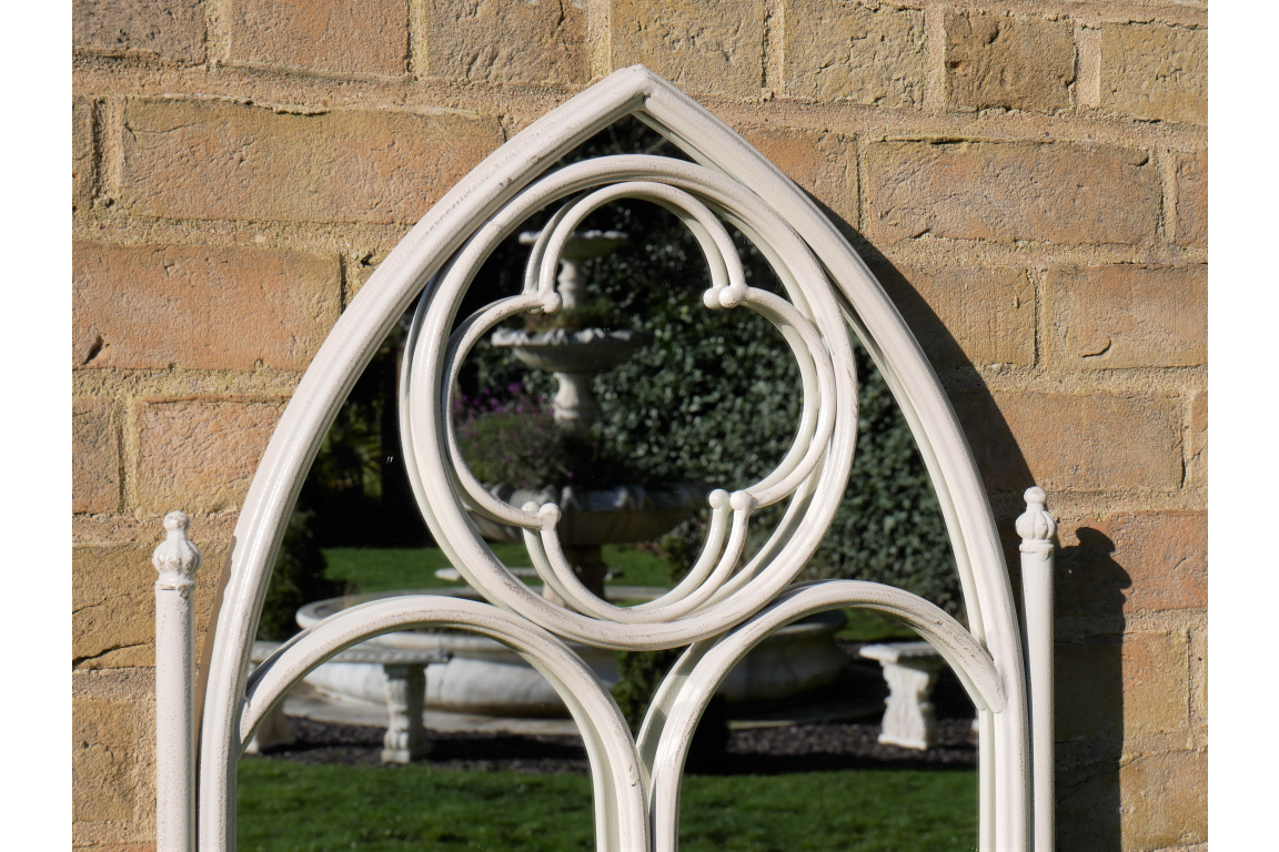 Gothic Style Garden Mirror
