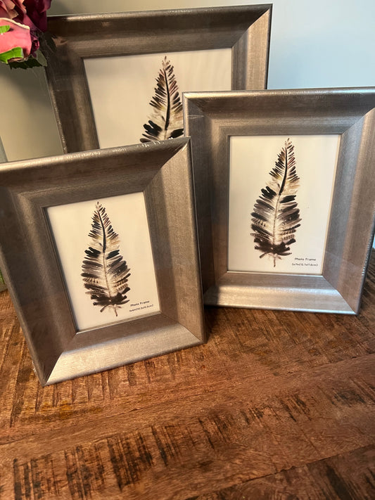 Matt Silver Photo/Picture Frames