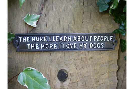 I love my dog