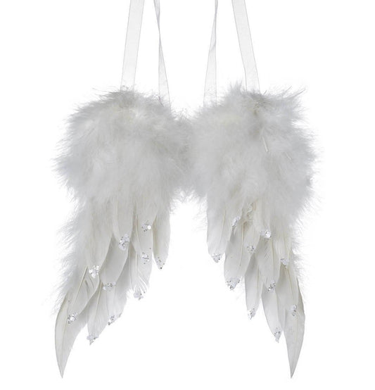 White Feather Angel Wings
