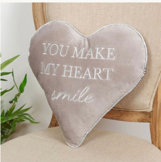 You Make My Heart Smile Cushion
